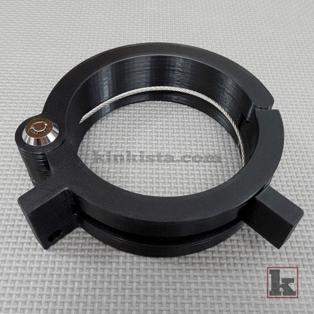 Close-up view of Breath Control Collar internal control mechanism